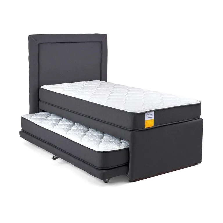 Cama Nido 1.5 Plaza Plus 105X200 Cm + Respaldo