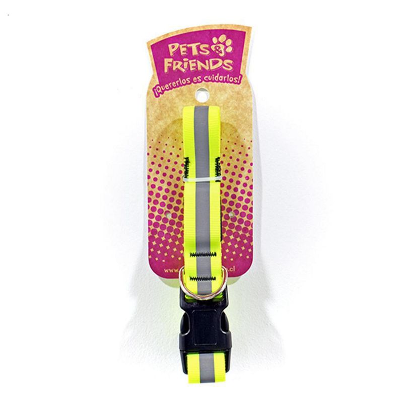 PETS AND FRIENDS - Collar reflectante talla L