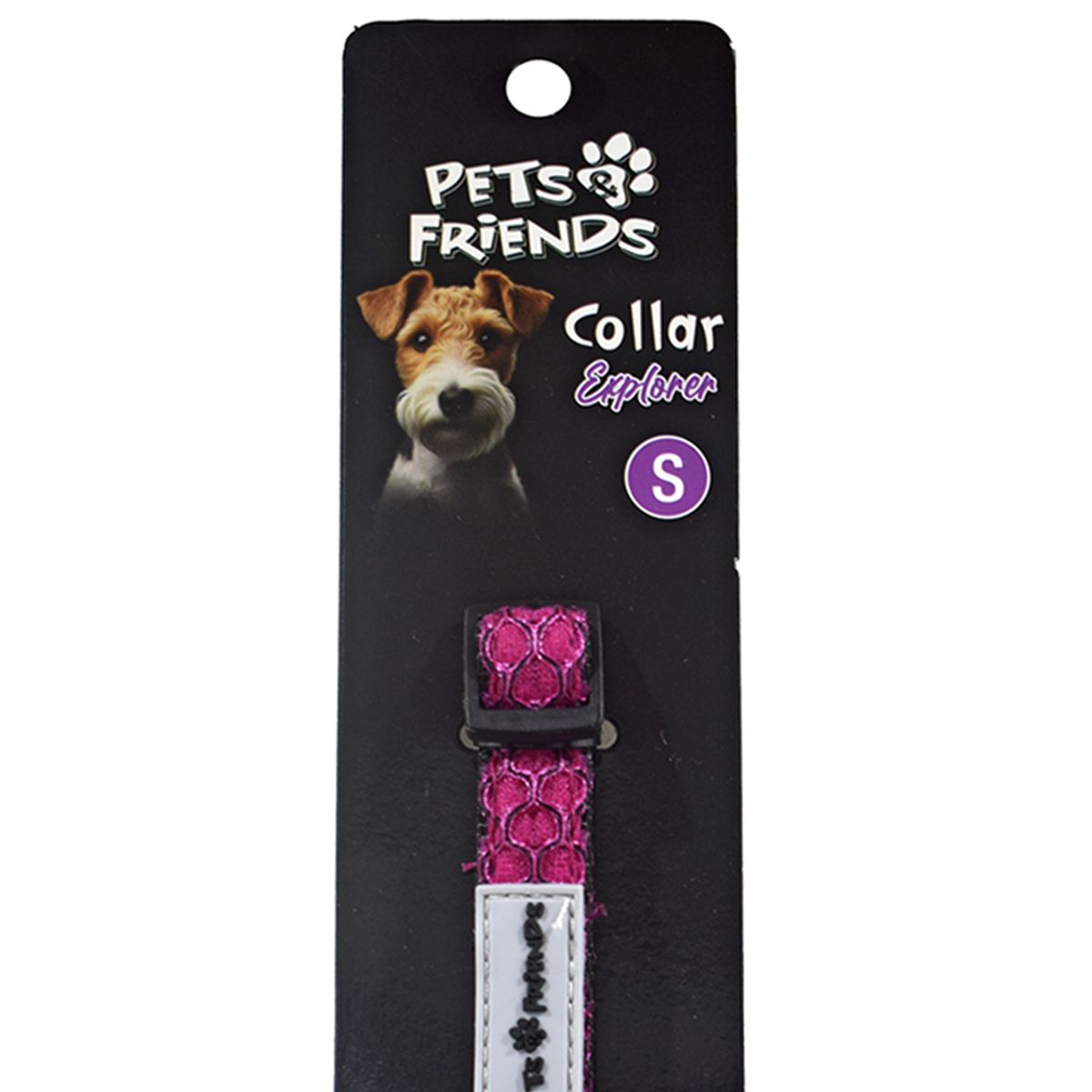 PETS AND FRIENDS - Collar Ajustable Para Perro Talla S Mascotas