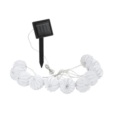 Guirnalda Solar Solar-Led 200 cm Blanco 10 luces
