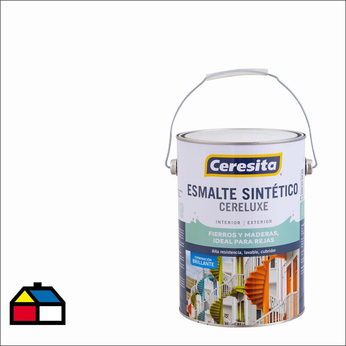 CERESITA - Esmalte Sintético Galón 1 galón(es) Brillante Blanco 
