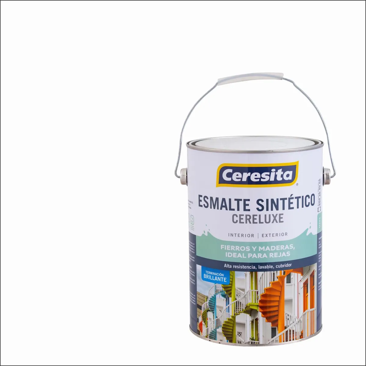 CERESITA - Esmalte Sintético 1 galón(es) Brillante Blanco