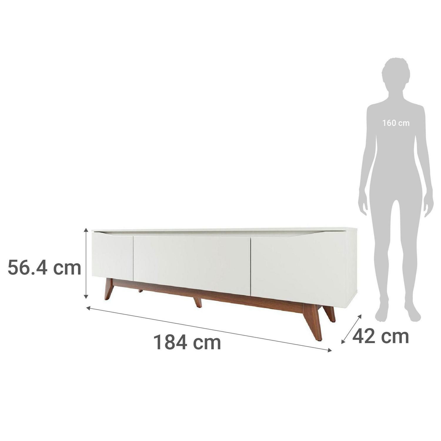 DECOCASA Rack Flynt 1.8 Off White | Falabella Chile