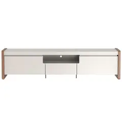 DECOCASA - Rack Bristol 2.1 Off White