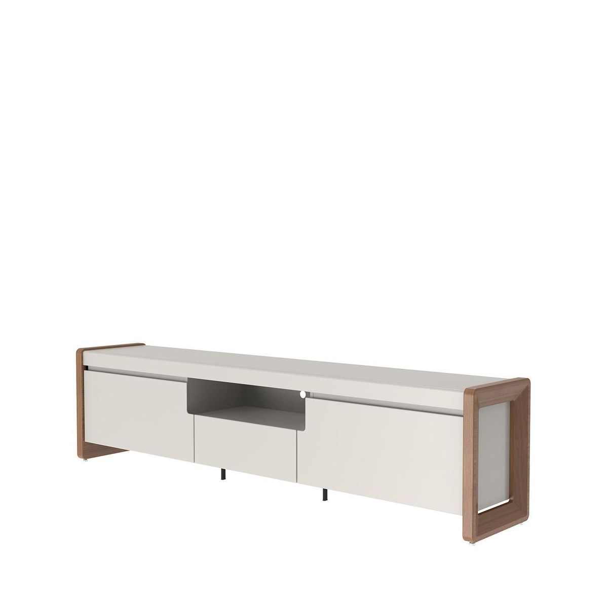 DECOCASA - Rack Bristol 2.1 Off White