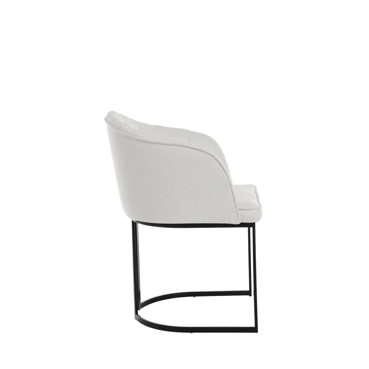 DECOCASA - Silla Beverly Gris 78x55x55 cm
