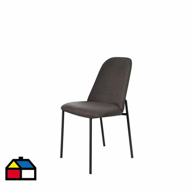 Silla Lucille Gris 85x56,5x45,5 cm