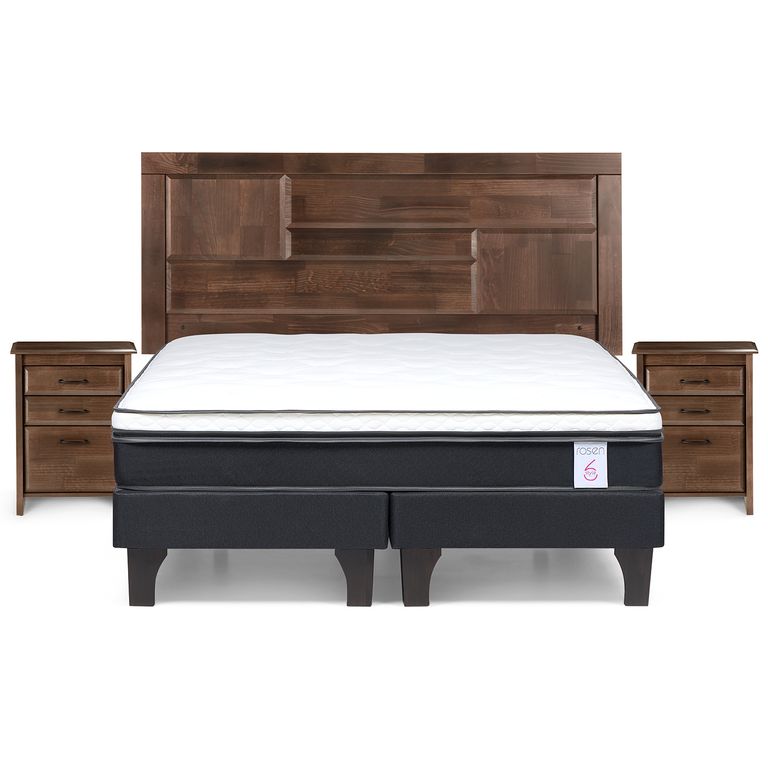 Cama King Europea New Style 6 Café