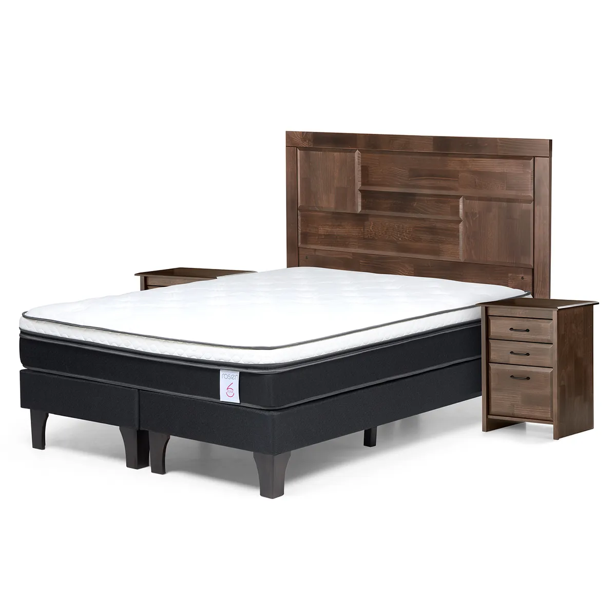 ROSEN - Cama King Europea New Style 6 Blanco