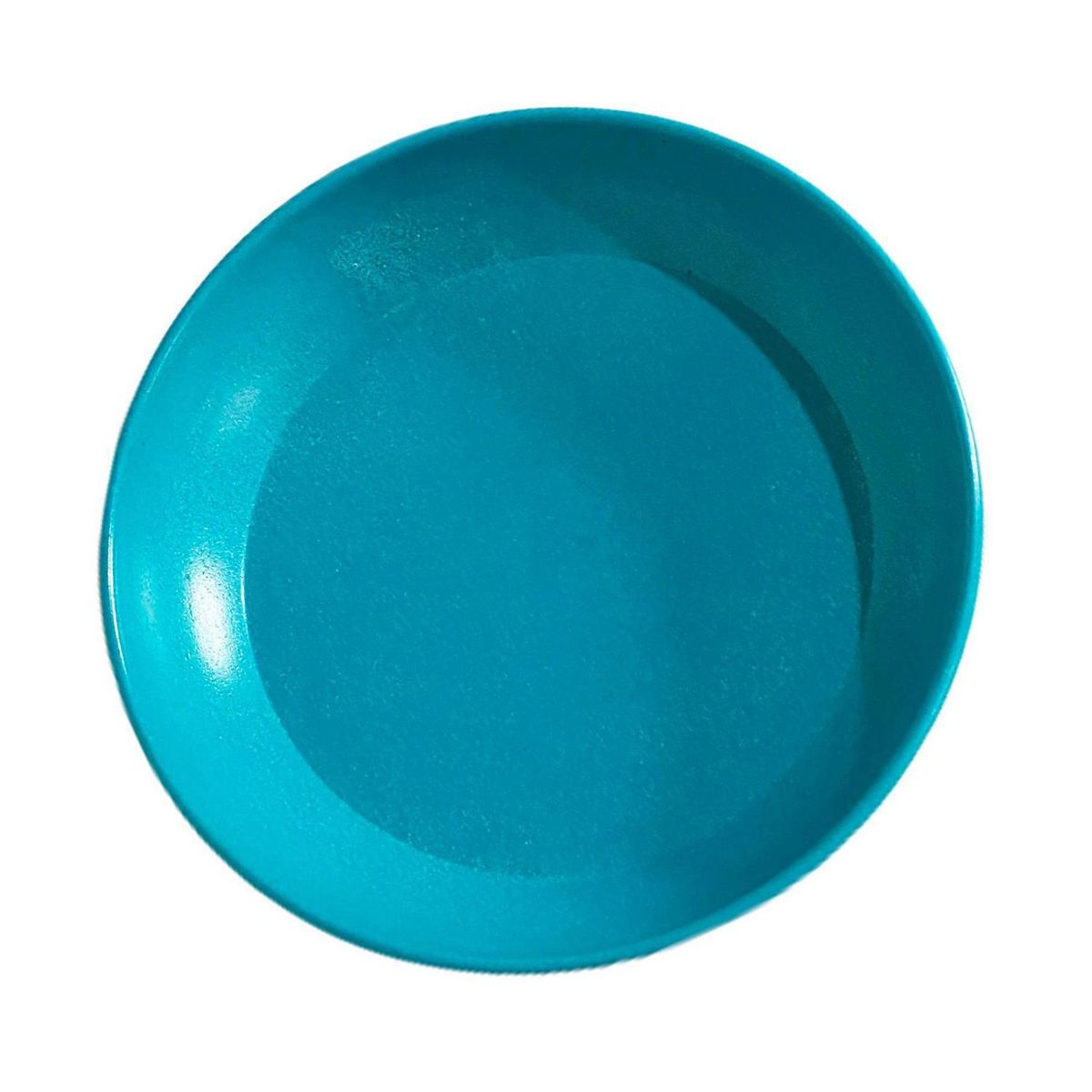 DECOGREEN - Plato biodegradable para modelo curvo o redondo turquesa