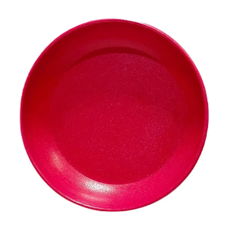 Plato Base Maceta Redondo Bamboo 14 Cm