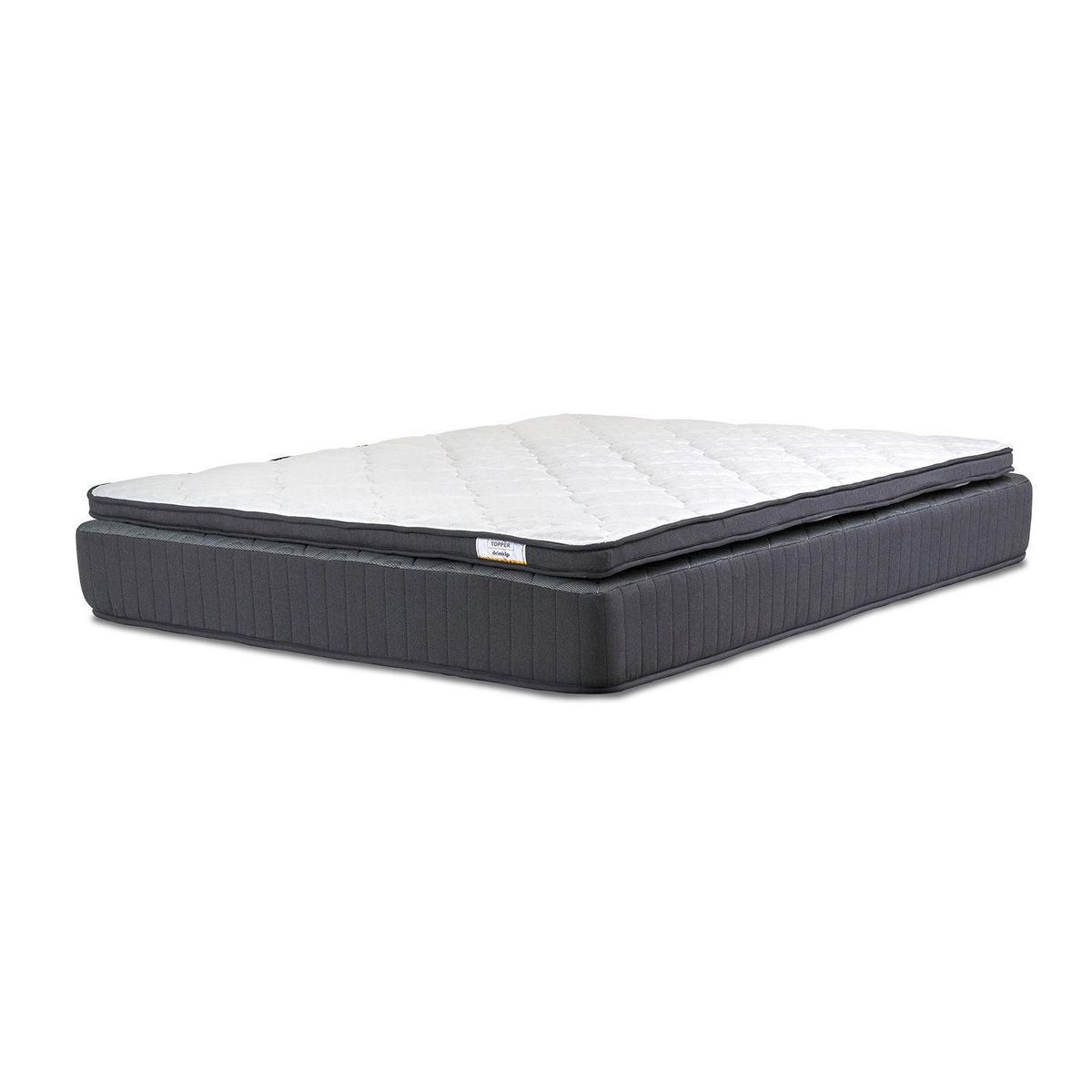 DRIMKIP - Colchón Hybrido Súper King 200x200 cm