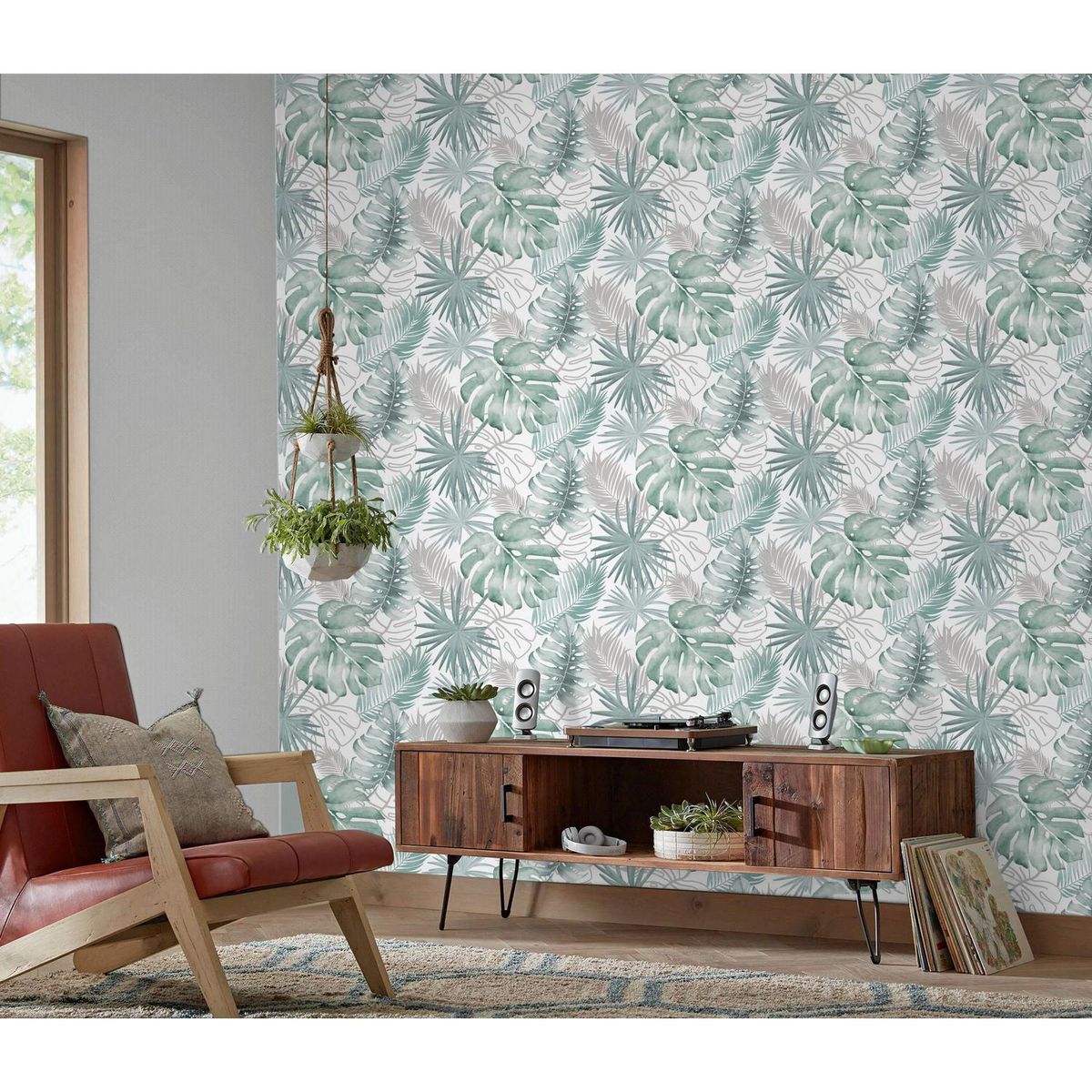 MURESCO - Papel Mural Monstera 3738-2 5 m2