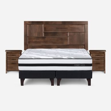 Cama Driven 2 plazas Blanco