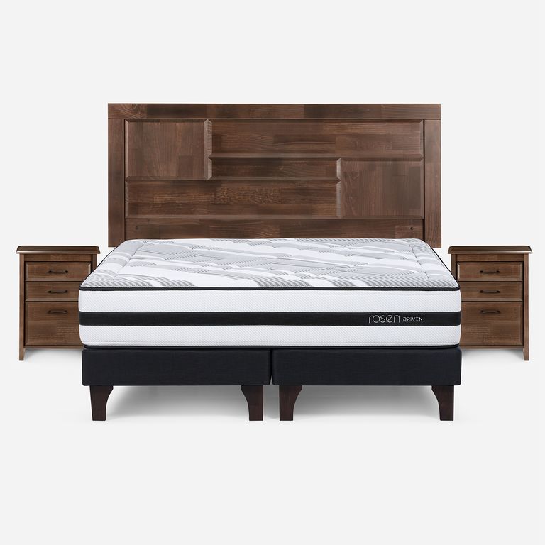 Cama King Europea Driven Negro