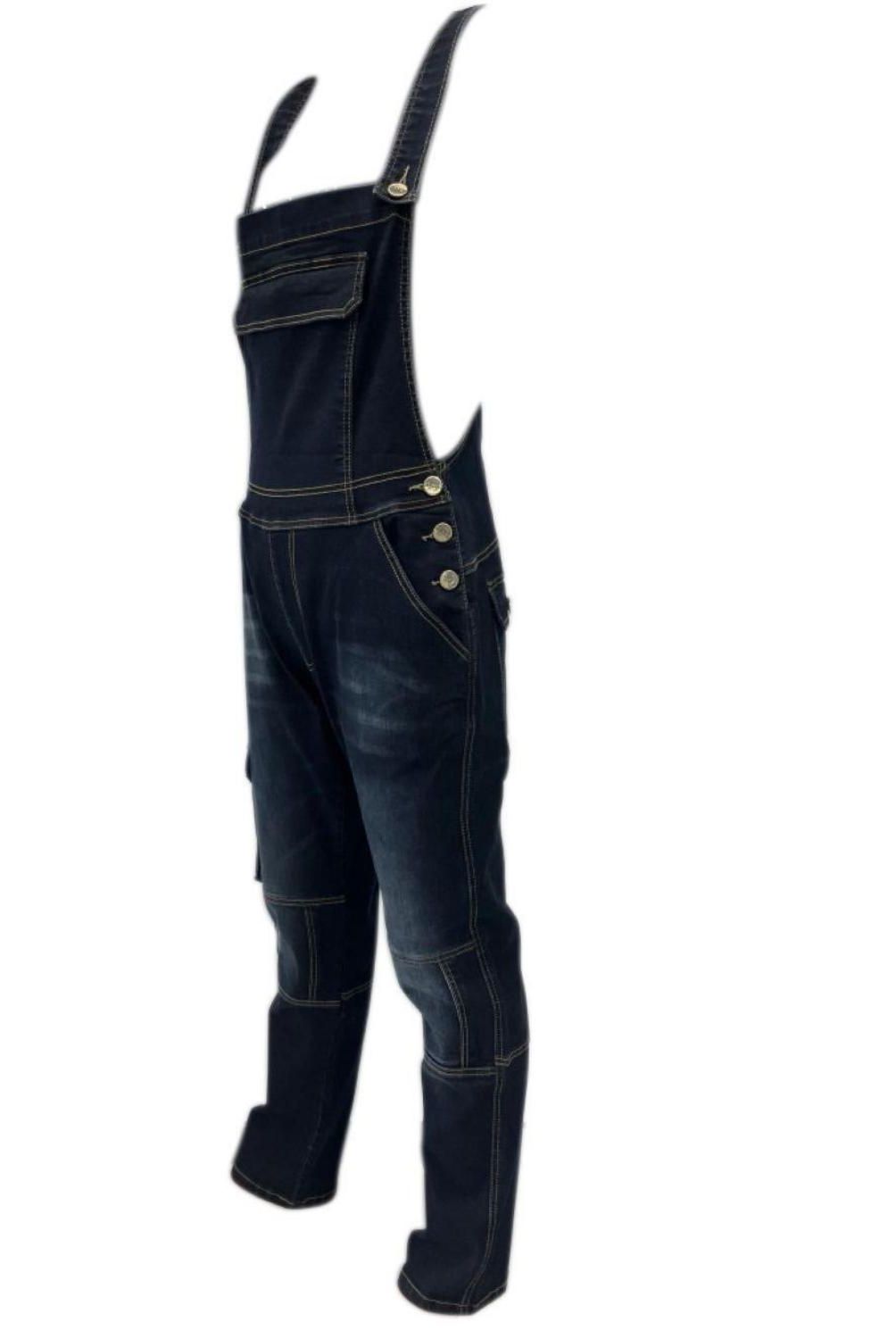 UBERMANN - Jardinera denim talla L