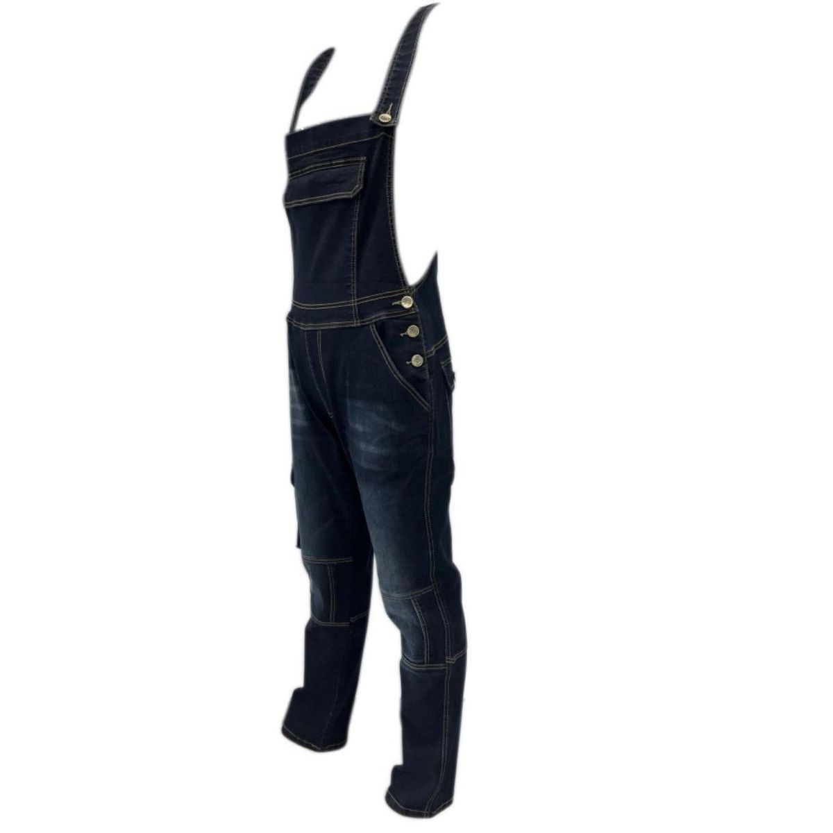 UBERMANN - Jardinera denim talla L