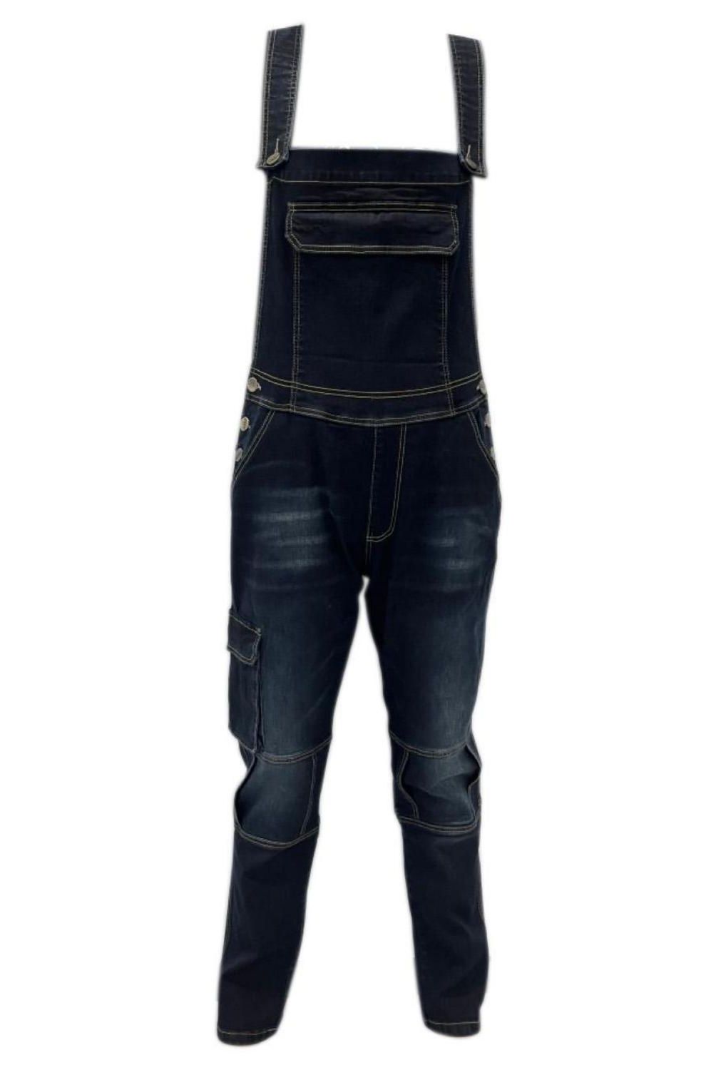 UBERMANN - Jardinera denim talla L