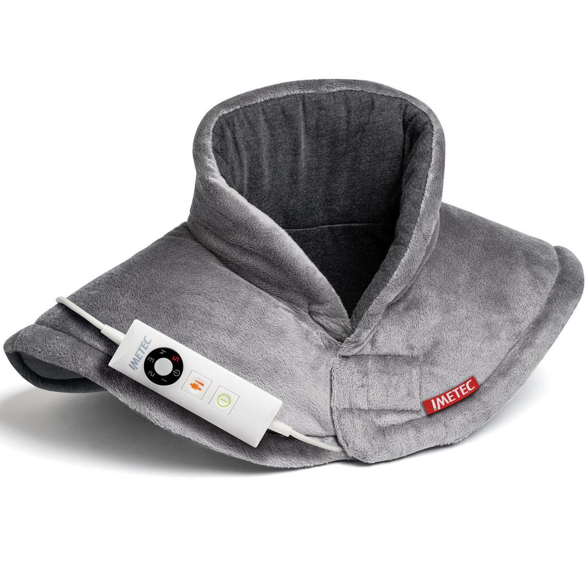 SCALDASONNO - Almohadilla Cervical Eléctrica Microfibra Especial 65 W Gris