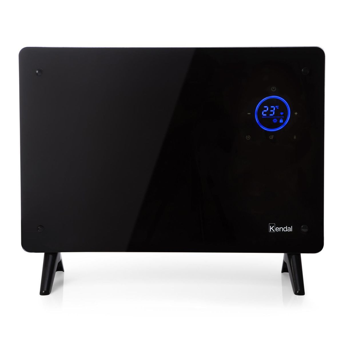 KENDAL - Panel Convector Convección KGH 1500 Negro