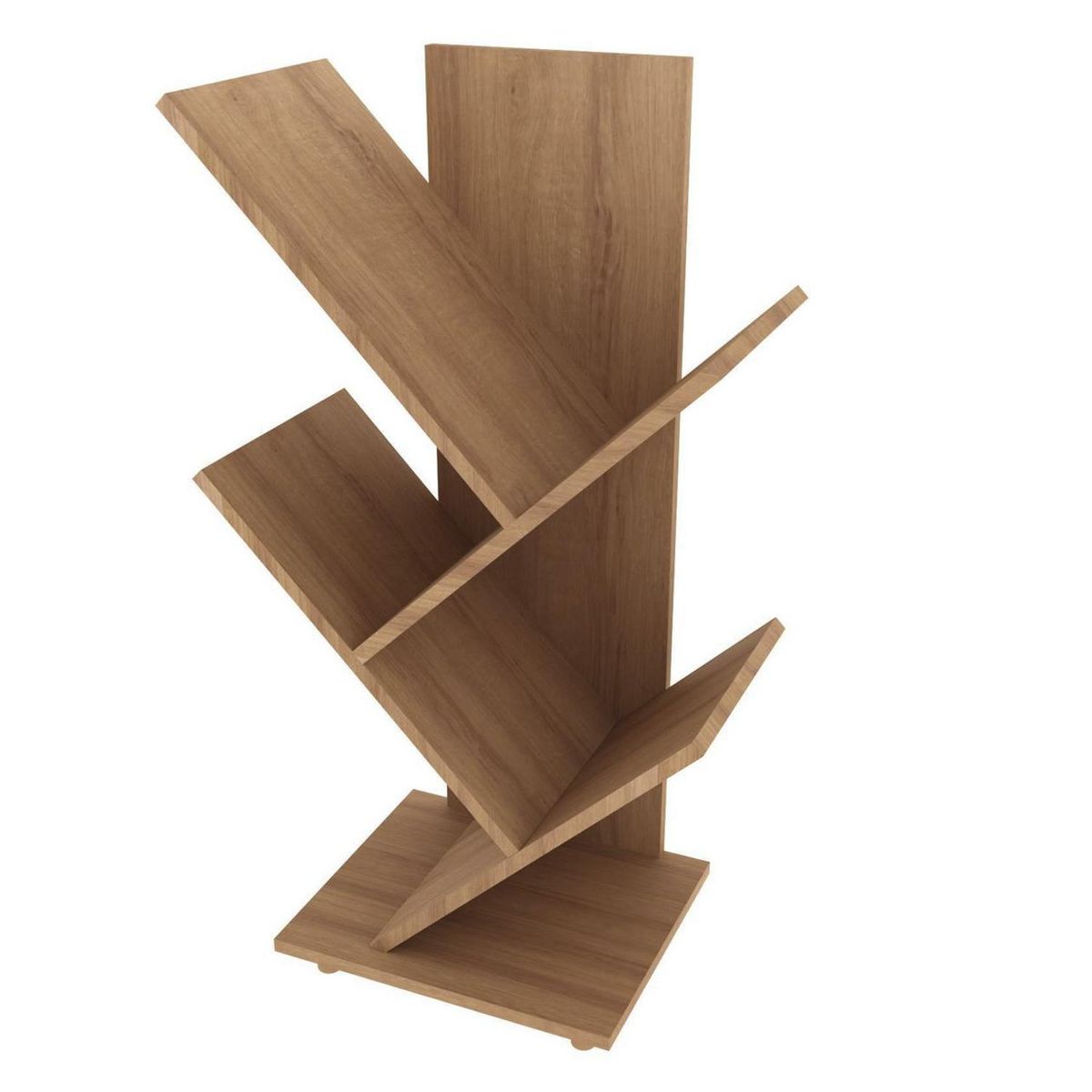 TECNOMOBILI - Estante Oficina MDP 3 Nivel(es) 49.3x88x29.8 cm Almendra