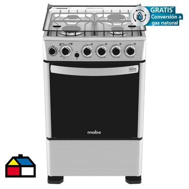 Cocina a Gas 4 Platos Acero Inox CMC5550AX0