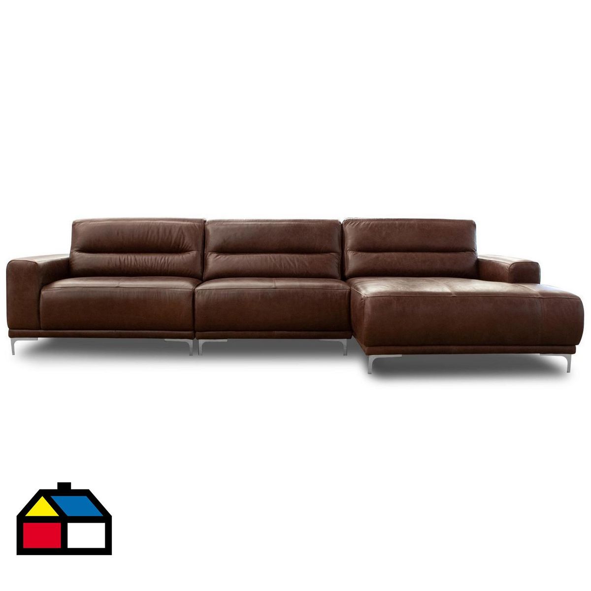 DECOCASA - Sofá 3 cuerpos 3025+Chaise 310x89x95 cm Toffe