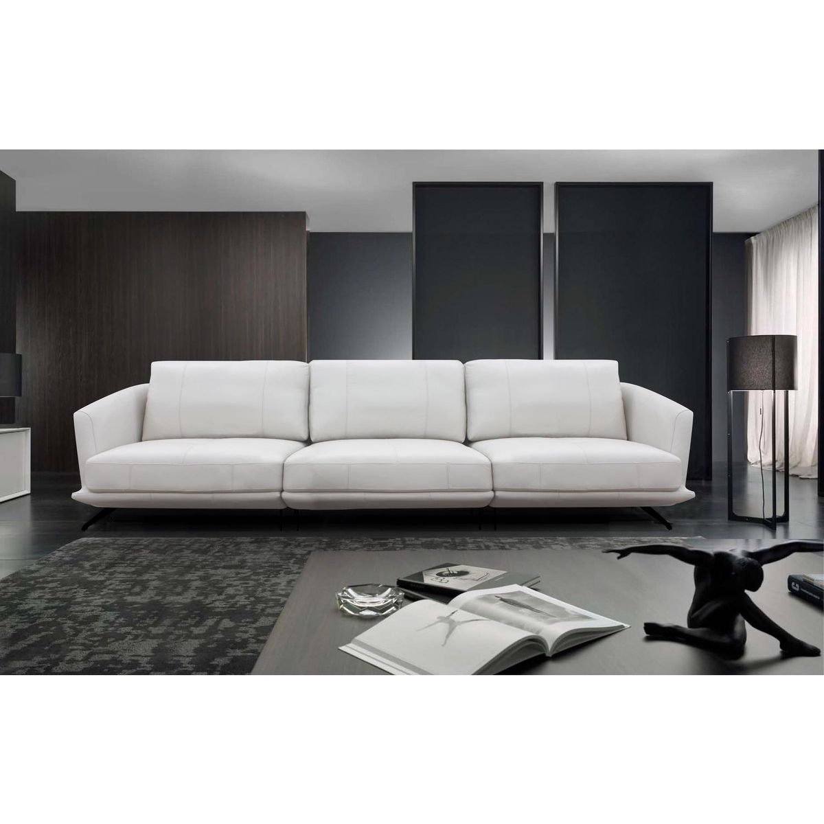 DECOCASA - Sofá 3 cuerpos 3064 298x92x97 cm Off White