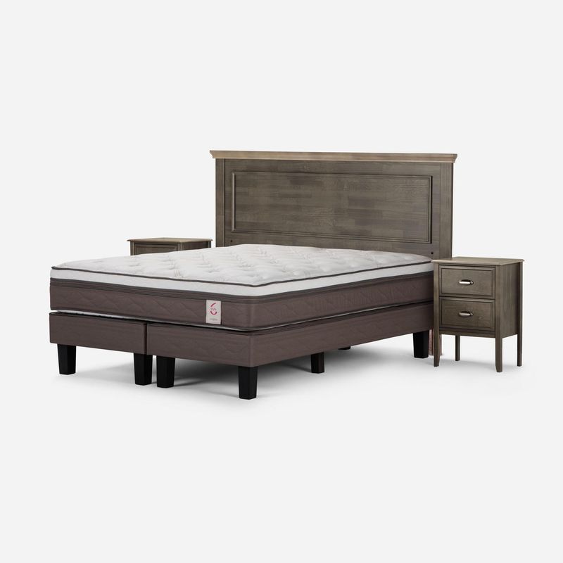 ROSEN - Cama 2 plazas New Style 6  Blanco