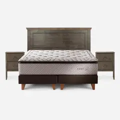 ROSEN - Cama King Nest Blanco