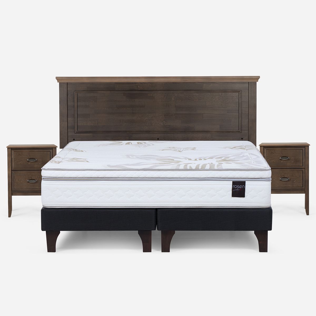 ROSEN - Cama King Europea Art 4 Blanco