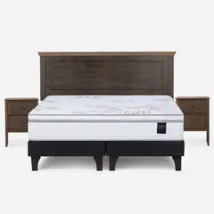 ROSEN - Cama Art 4 King Blanco