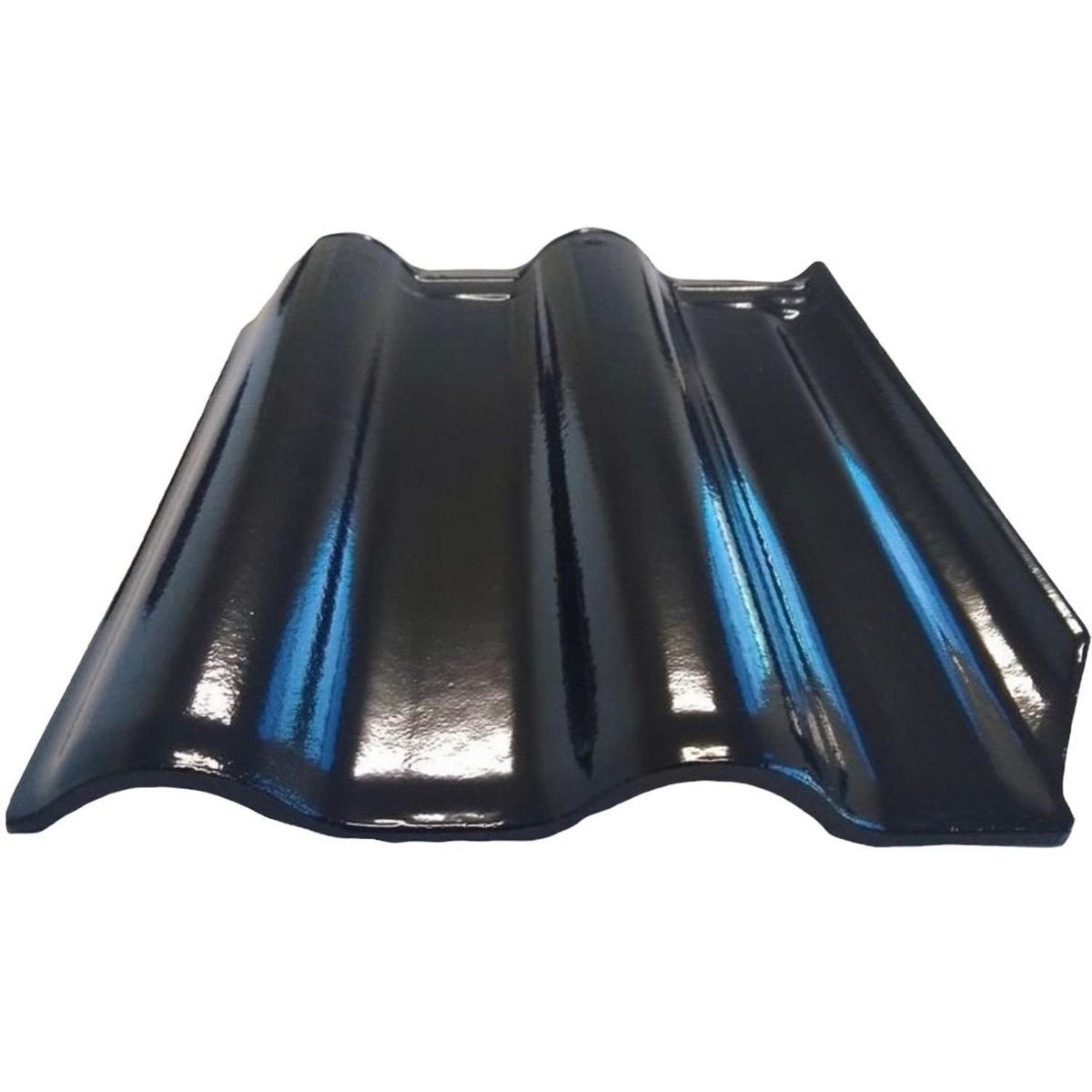 CEJATEL - Teja Premier Cerámica 34x42 cm 10 mm Negro