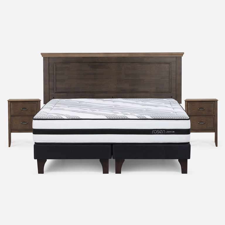 Cama King Europea Driven Negro