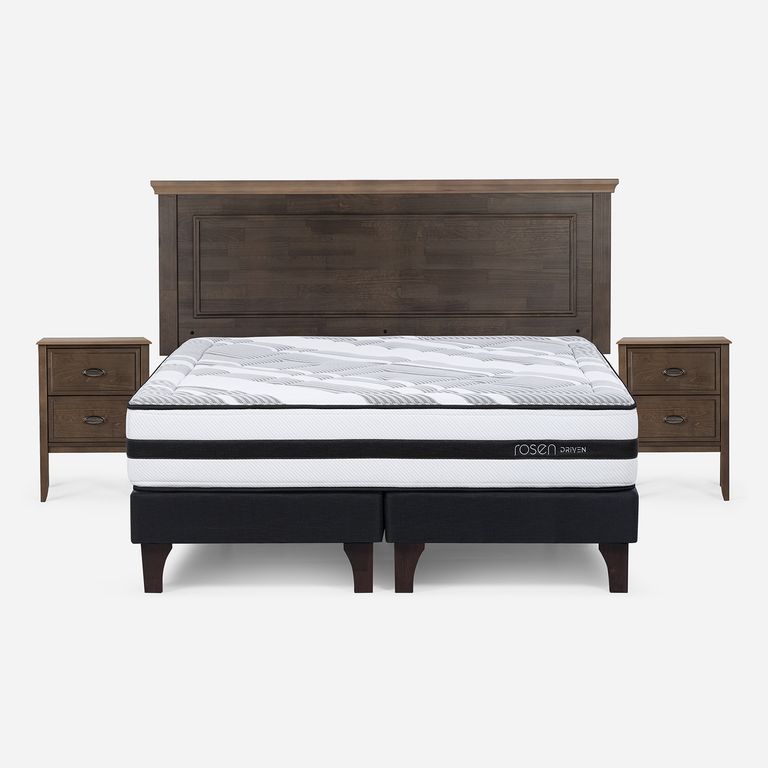 ROSEN Cama 2 plazas Europea Driven Madera