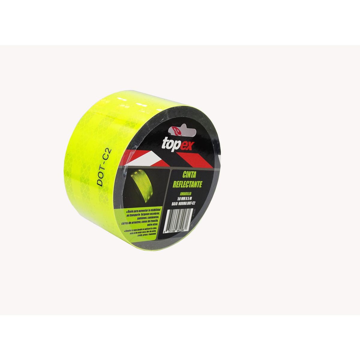 TOPEX - Cinta reflectante 50mmx5m am dot-c2