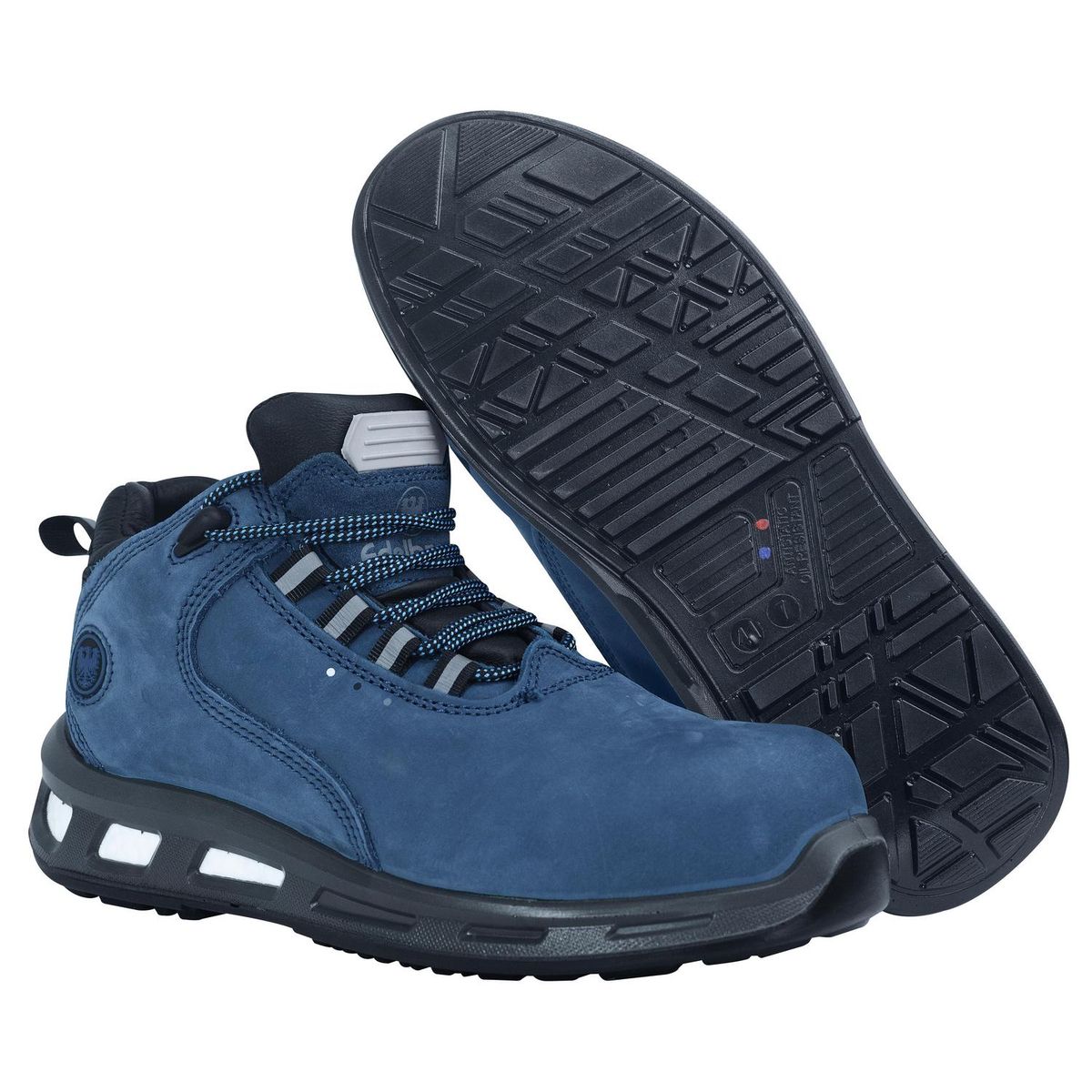 EDELBROCK - Zapato de Seguridad Hombre ED 106 Wpa Blue