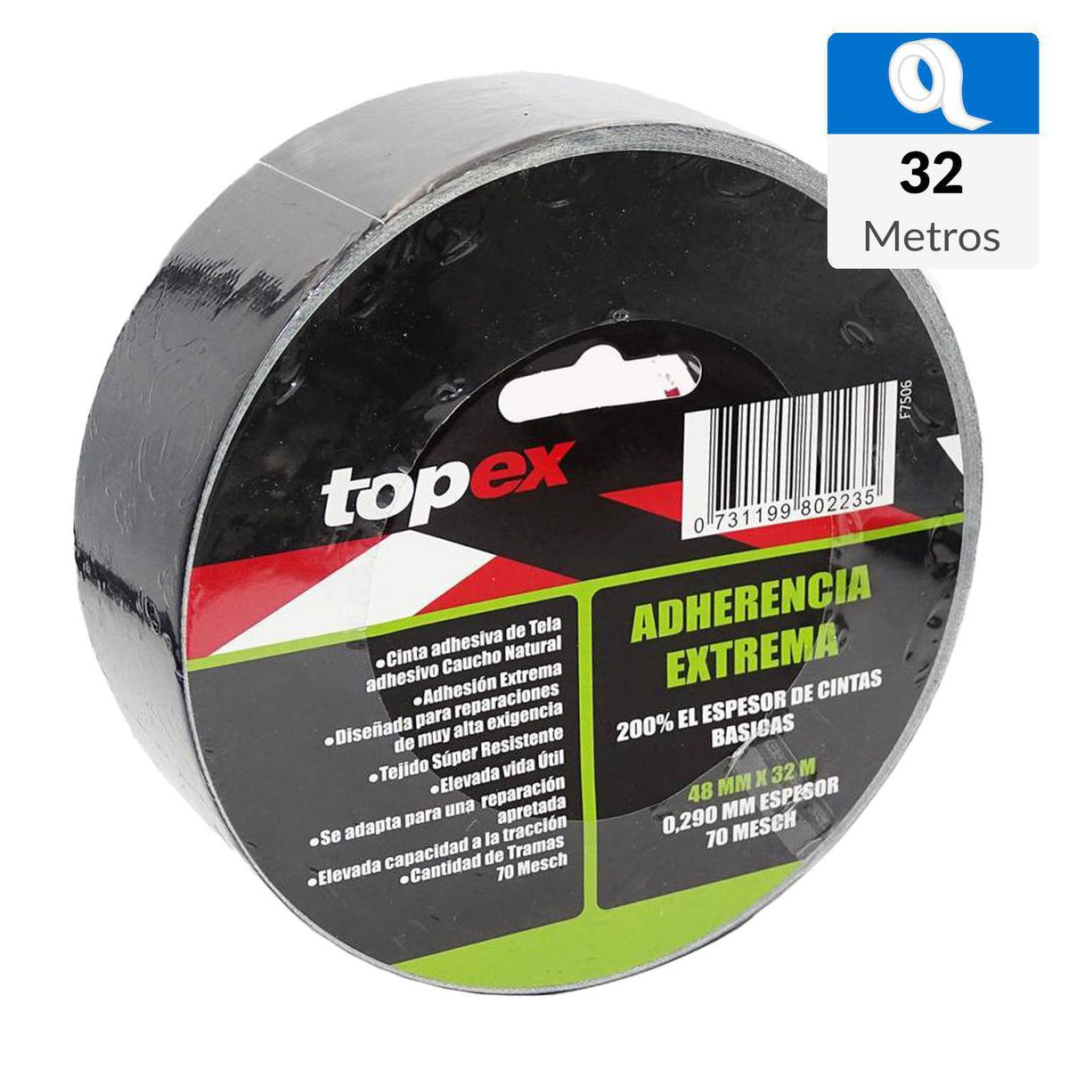 TOPEX - Cinta tela extrem 48mm x 32m
