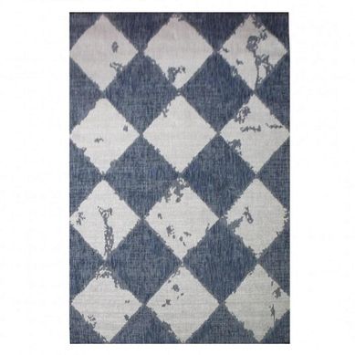 Alfombra sisal Atenea 240x340 cm azul
