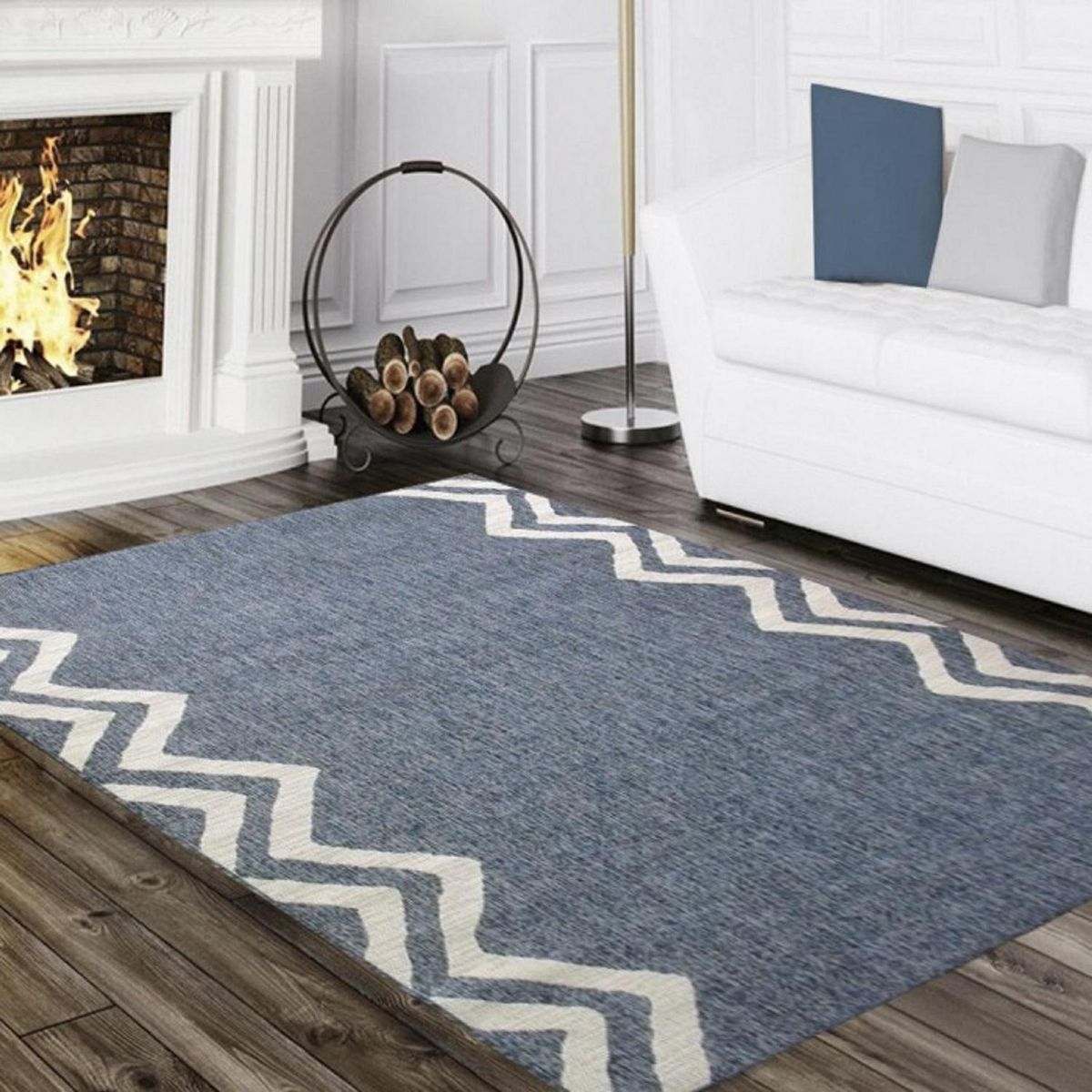 IDETEX - Alfombra Atenea 160x230 cm Sisal Snow