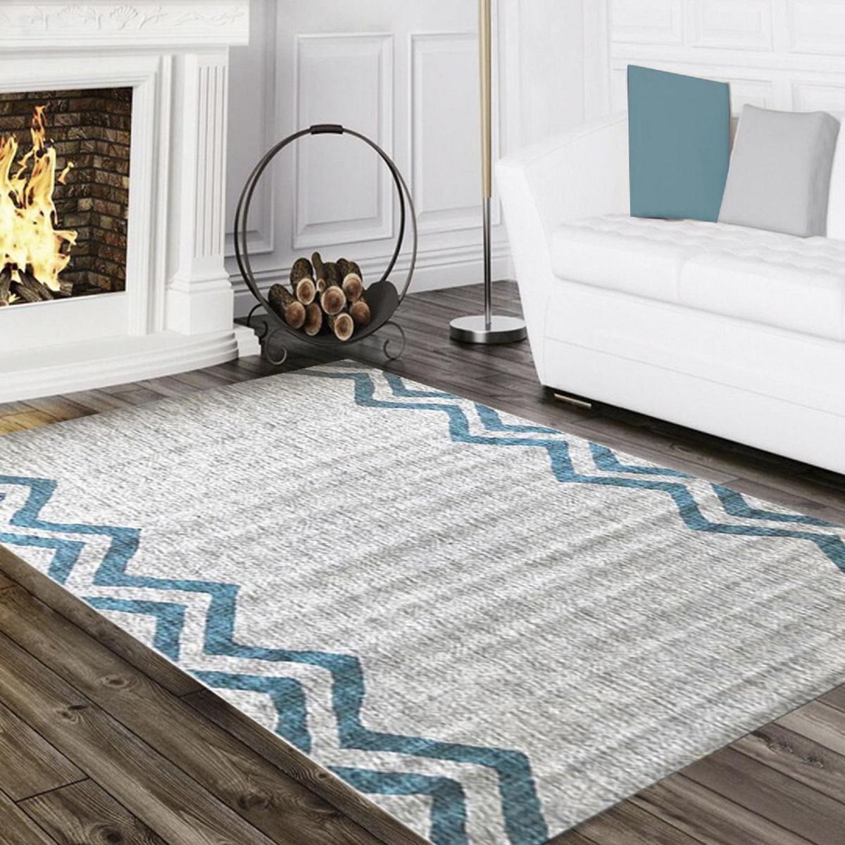 IDETEX - Alfombra Grande Atenea 240x340 cm Sisal Calypso