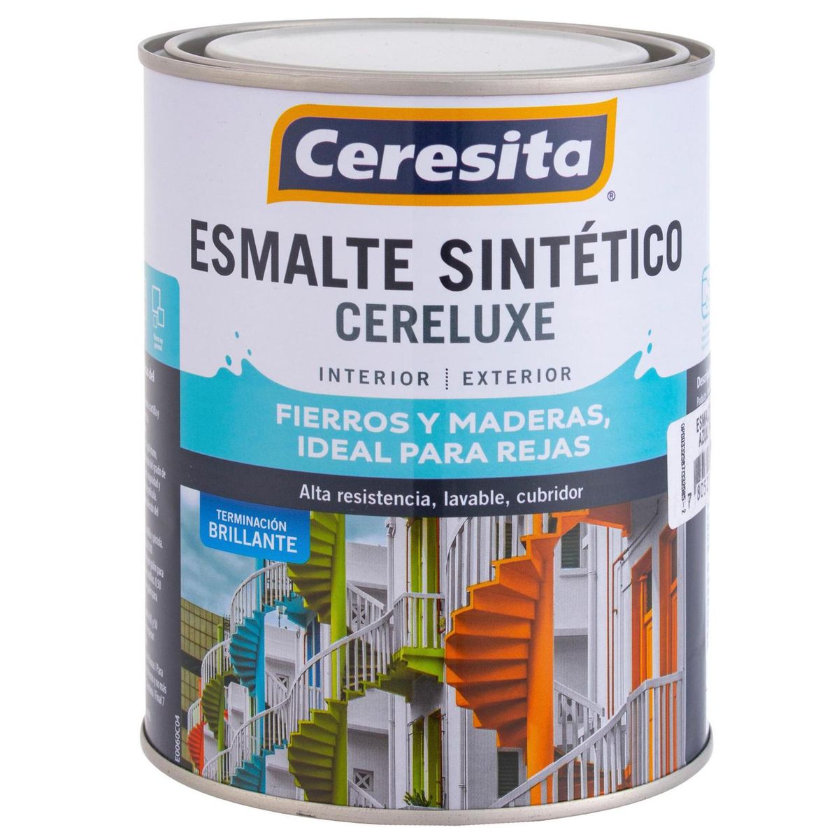 Esmalte Sintético 0.25 galón(es) Brillante Azul, marca CERESITA - Foto 2