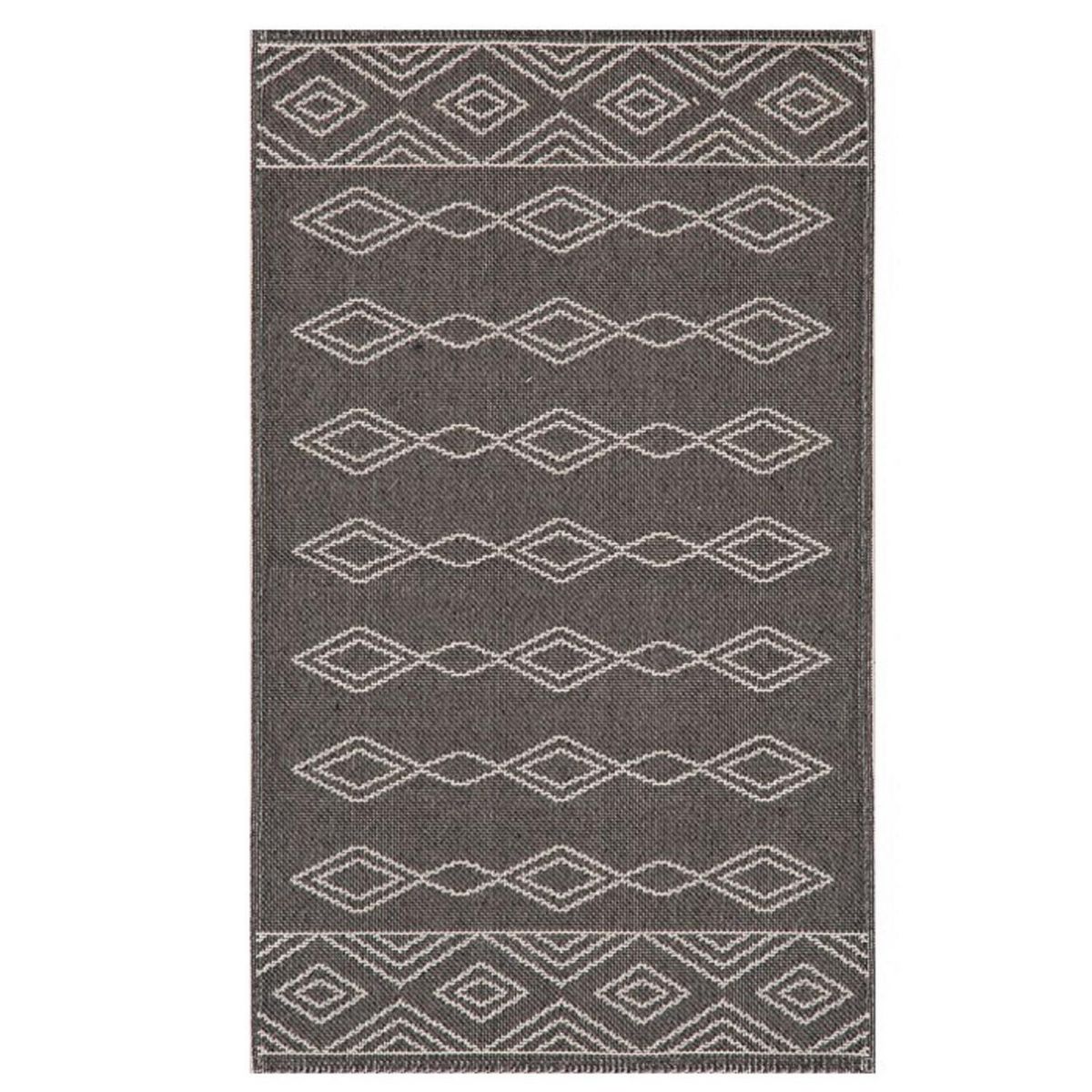 IDETEX - Alfombra Kali 160x230 cm Poliéster Gris