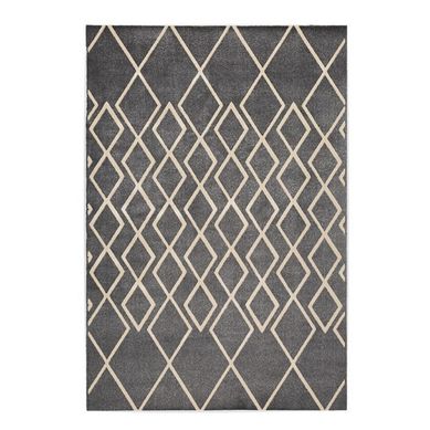 Alfombra heatset mavi 160x235 cm gris