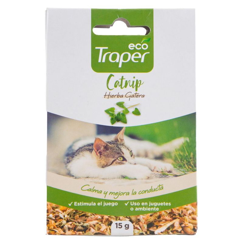 TRAPER - Hierba para gato tipo catnip 15 gr