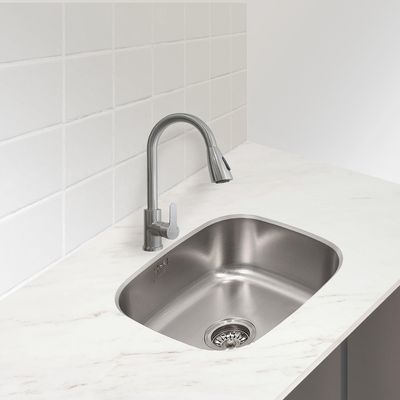 Imagen 2 del producto Lavaplatos Bajo Cubierta 1 Cubeta(s) 43x19x38 cm Acero inoxidable