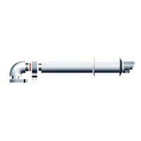 Kit Ducto 60/100 Mm Tiro Forzado Cámara Estanca