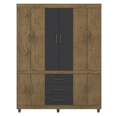 Closet 10 puertas Freijo/carbn