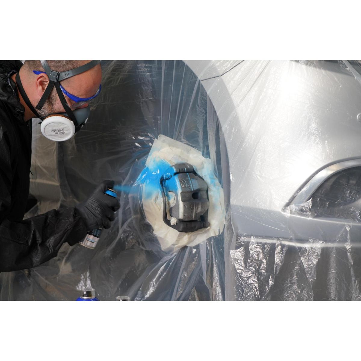 MONTANA COLORS - Pintura para Frenos Spray 0.4 l Brillante azul metalizado