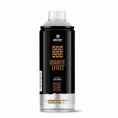 Pintura Efecto Granito en Spray Mate Negro 400ml.